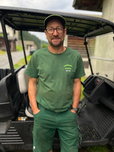 Portrait von Walter / Head Greenkeeper 